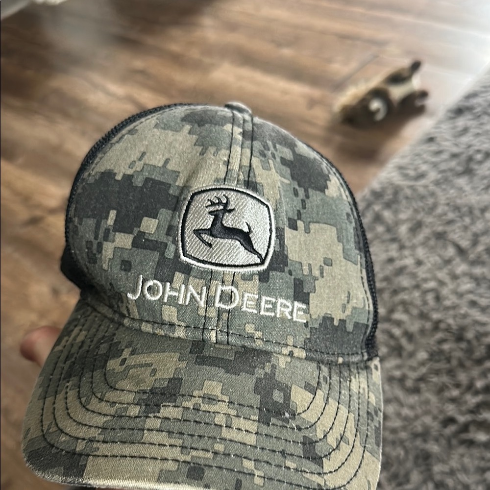 John Deere Digital Camo Hat